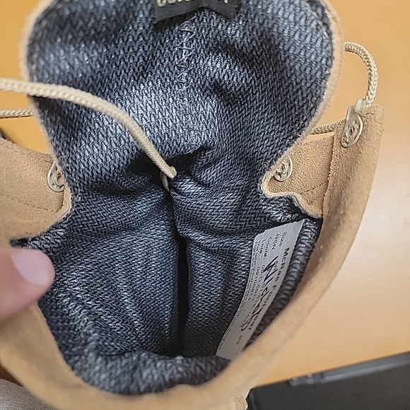 McRae Coyote Desert Tan Suede Leather GoreTex Vibram Lace-up Combat Work Boots - Picture 10 of 10